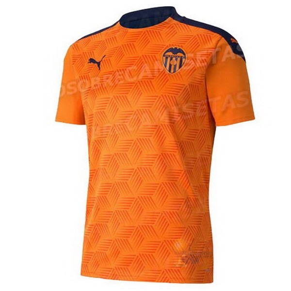 Calcio Maglie Away concetto Maglia Valencia 2020 2021 Arancione